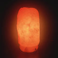 玫瑰鹽原礦鹽燈No.3 A001005實拍點燈效果，約5.3kg