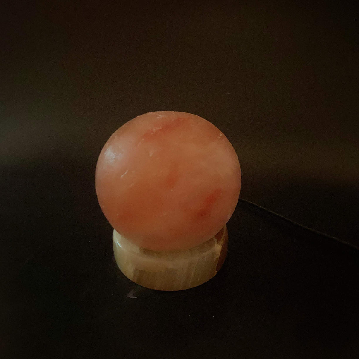 USB玫瑰鹽小鹽燈 UCMP00033 實拍未點燈效果