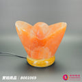 蓋婭鹽晶 紅晶鹽金元寶造型鹽燈 B001069，正面未點燈