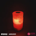 蓋婭鹽晶 玫瑰鹽3層造型精油鹽燈 A001033，正面點燈